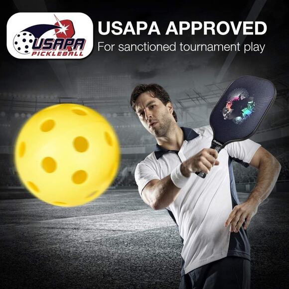 niupipo Pickleball Paddles Set of 2/4/1, USAPA Approved Graphite Carbon Fiber Pi - Picture 2 of 5